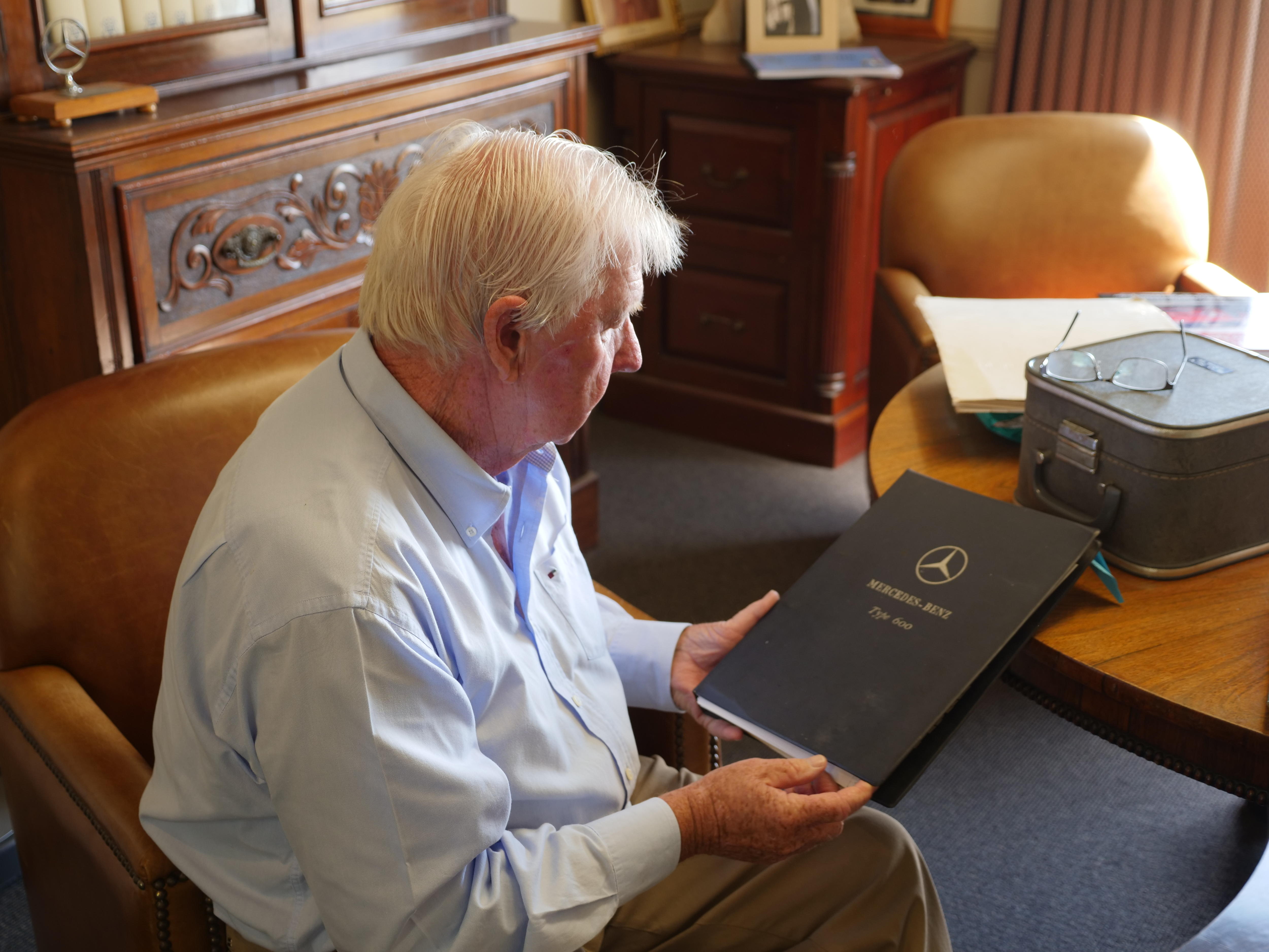 Bob Craig and Mercedes folder