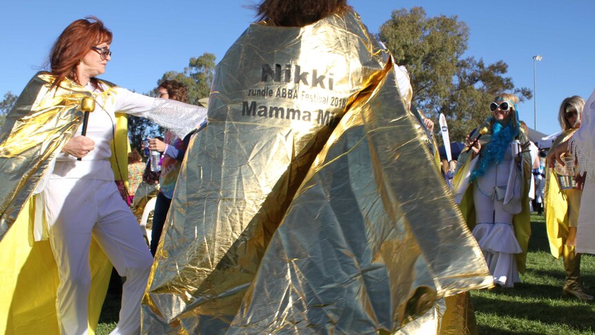 ABBA gold capes