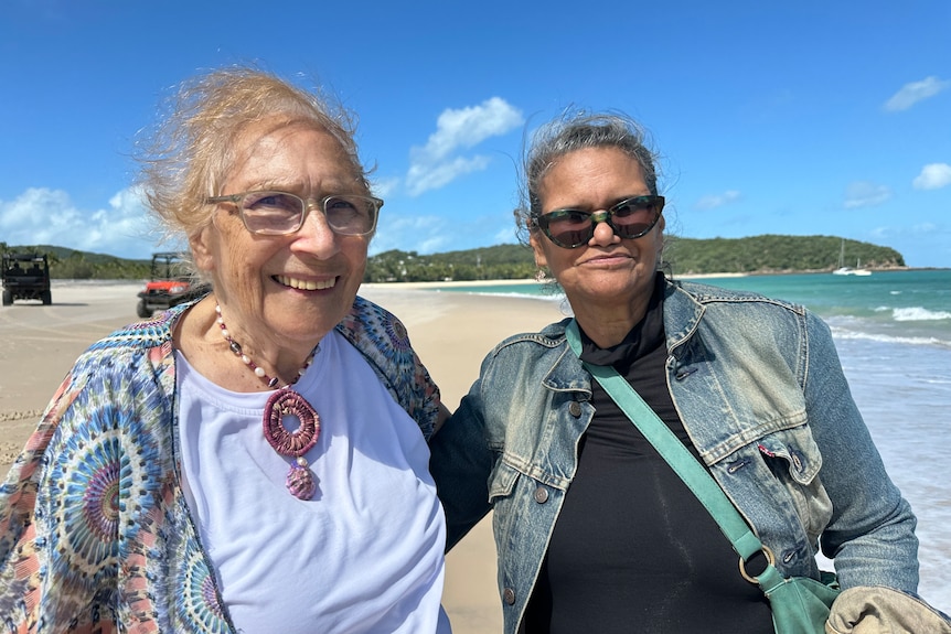 Dos mujeres en la isla Great Keppel 