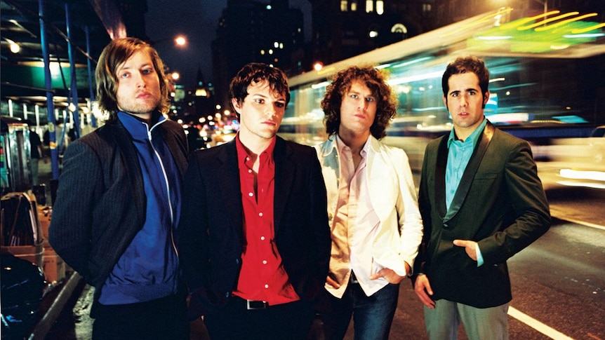 A 2004 press shot of The Killers