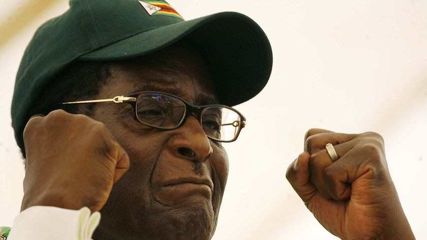 Zimbabwean President Robert Mugabe