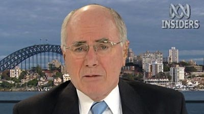 John Howard says he did not know about AWB kickbacks. (File photo)