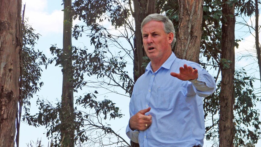 Senator Richard Colbeck is warning property owners adjoining World Heritage-listed land.