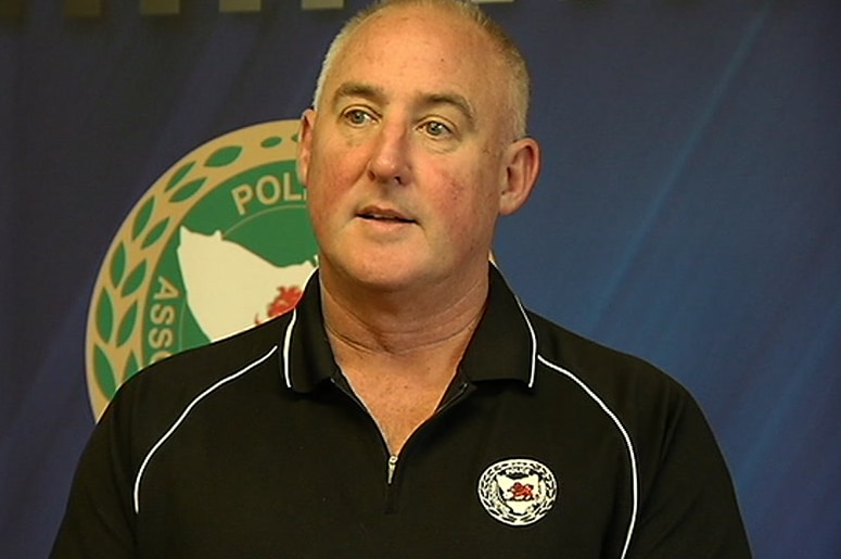 Tasmanian Police Association acting President Gavin Cashion