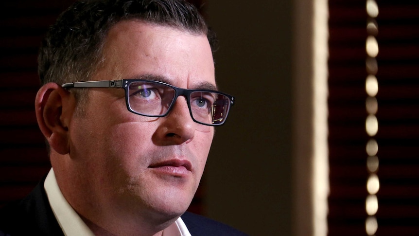 Victorian Premier Daniel Andrews talking about the death of his father.