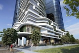 Artists impression of Fishermans Bend high rise