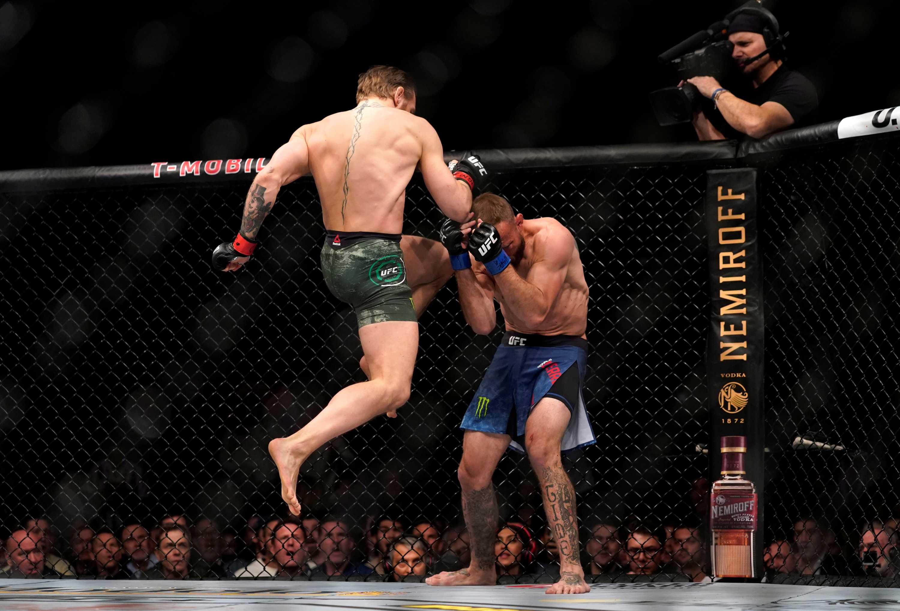 Conor McGregor drops Cowboy Cerrone in 40 second TKO at UFC 246 in