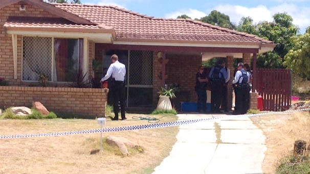 A teen was arrested at this house in Mirrabooka after a double murder in Warwick