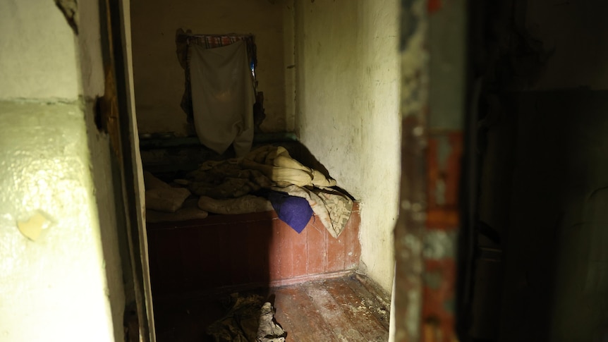 Inside a torture chamber in Ukraine.