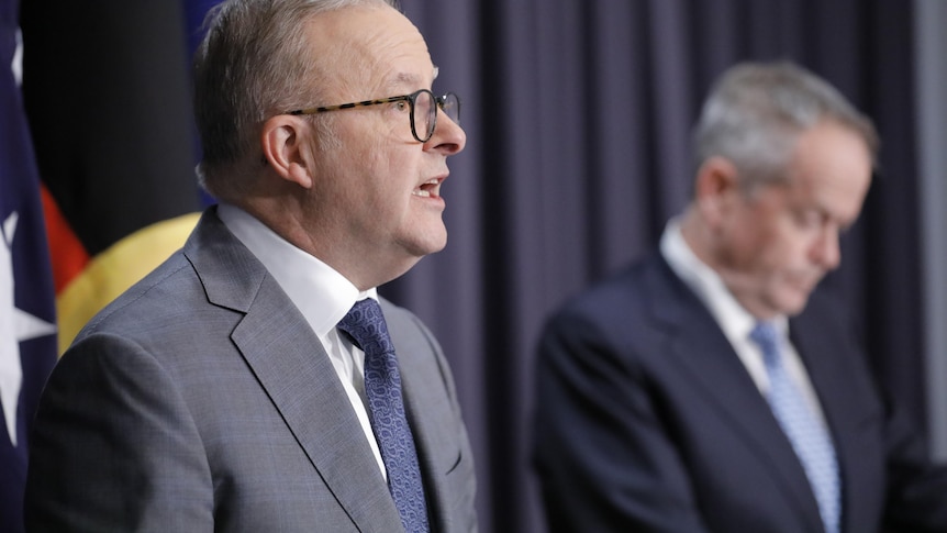 Prime Minister Anthony Albanese and Government Services Minister Bill Shorten addressed the findings of the Robodebt report.