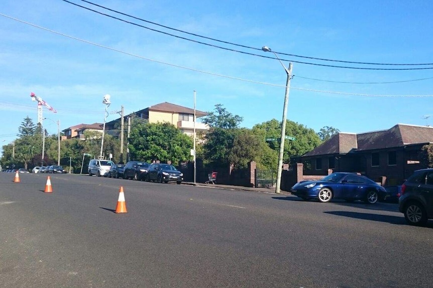 Cars on Coogee Bay Road near Judge Street