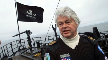 Sea Shepherd skipper Paul Watson