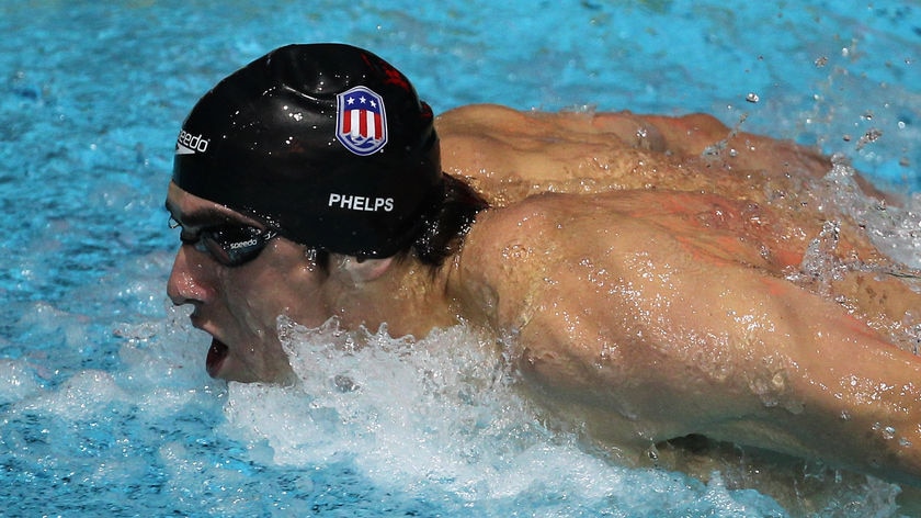 Back in the groove ... Michael Phelps (File photo)