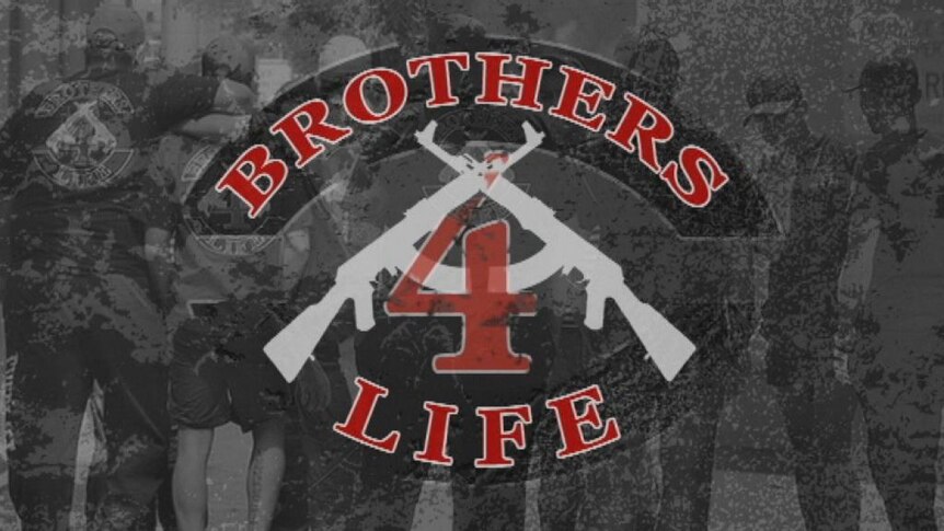Brothers 4 Life criminal gang logo