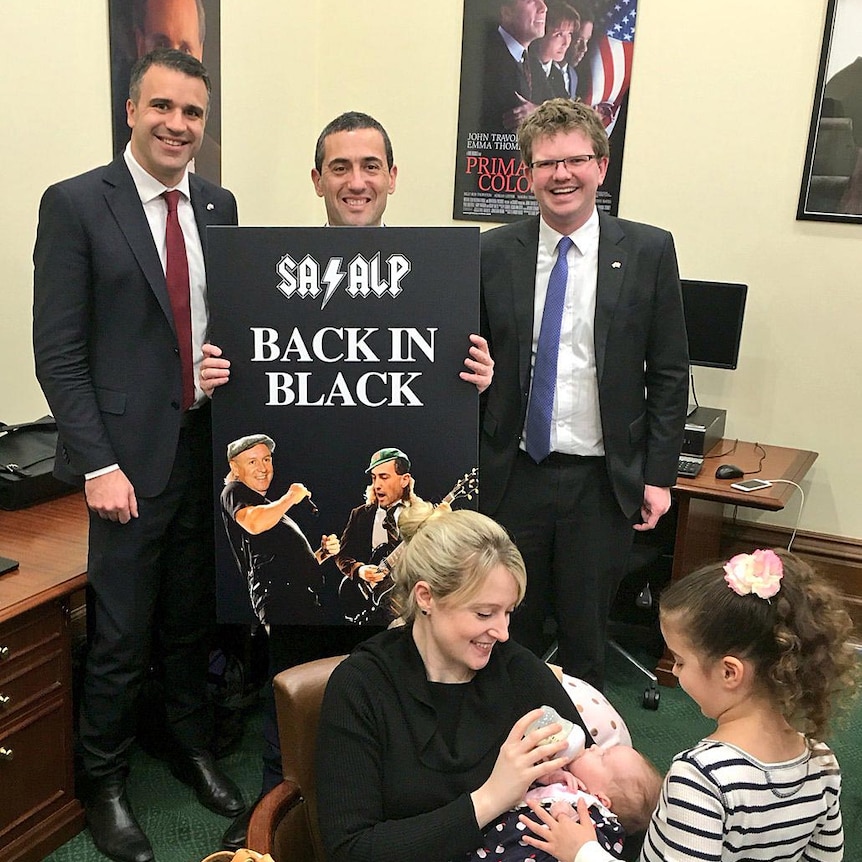 Peter Malinauskas, Tom Koutsantonis, Chris Picton, Lucy Hood