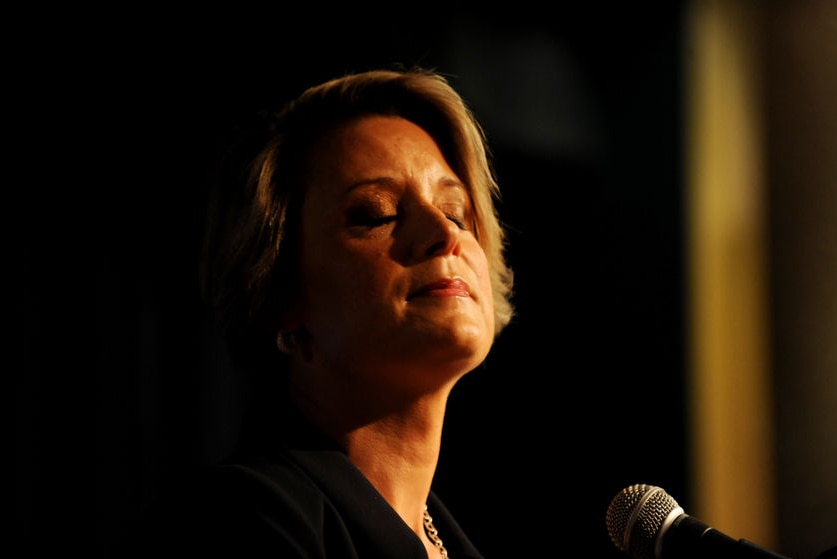 Defeated Kristina Keneally during concession speech