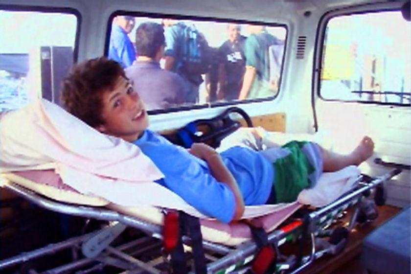 Angus Chapman may have been attacked by a barracuda, a dive instructor says.
