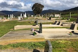 Graves at St Michaels and All Angels Church, Pyengana, Tasmania.