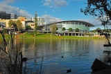 Adelaide, nestled on the River Torrens