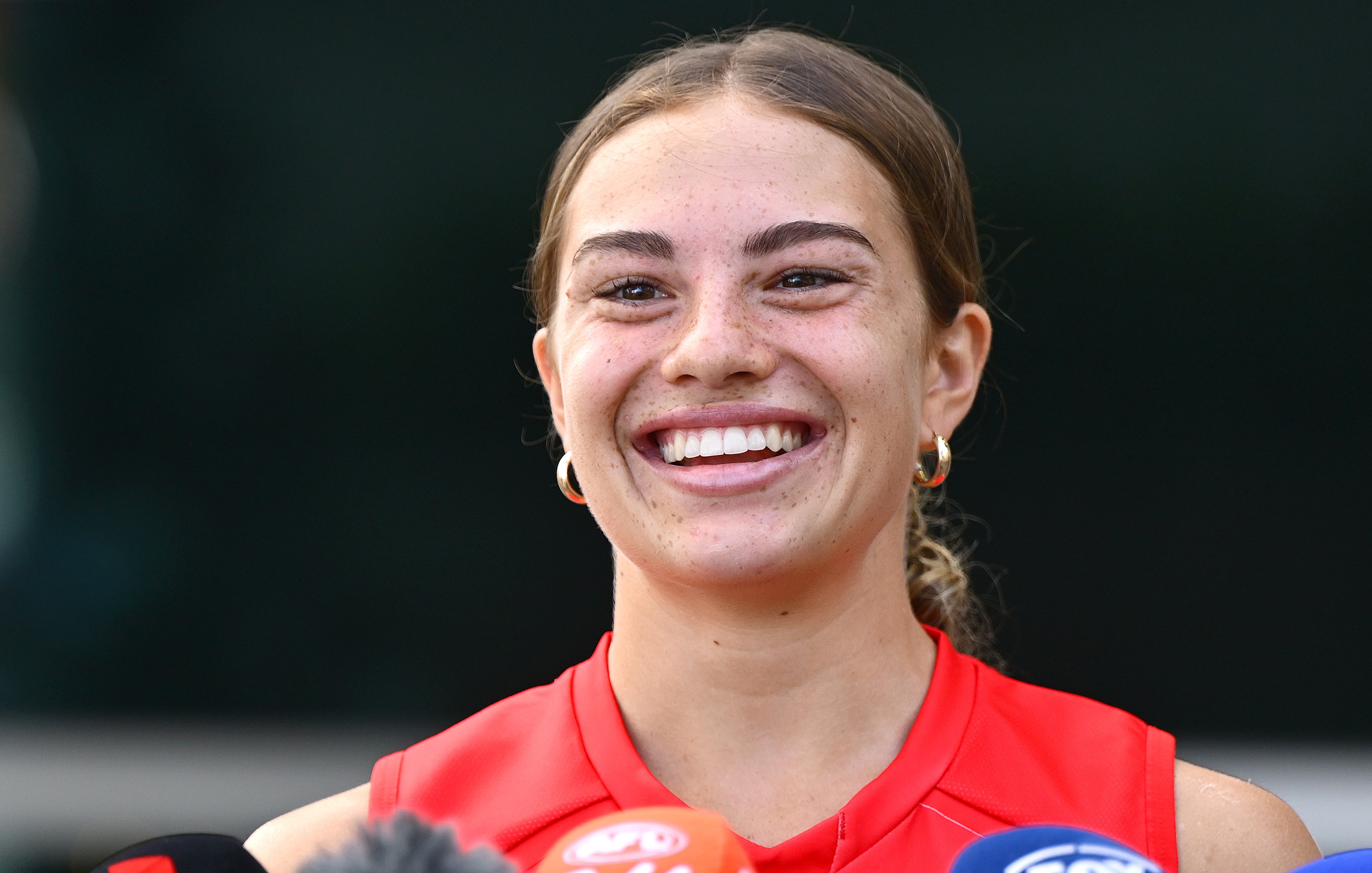 ‘I love my name’: Swans star on having the best name in the AFLW