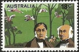 Hume and Hovell stamp 1976