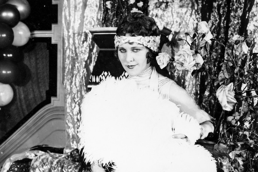 Silent movie actress Louise Lovely moved from Australia to Hollywood but returned to make a film  in Tasmania.