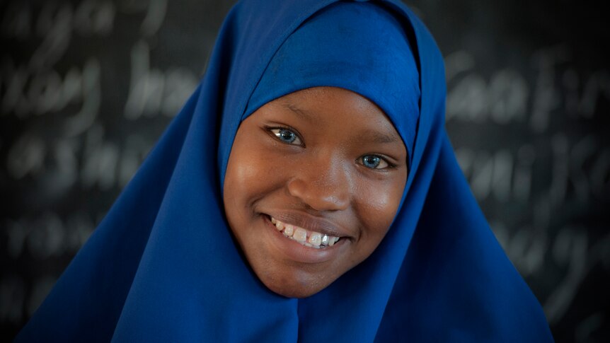 Somali school girl