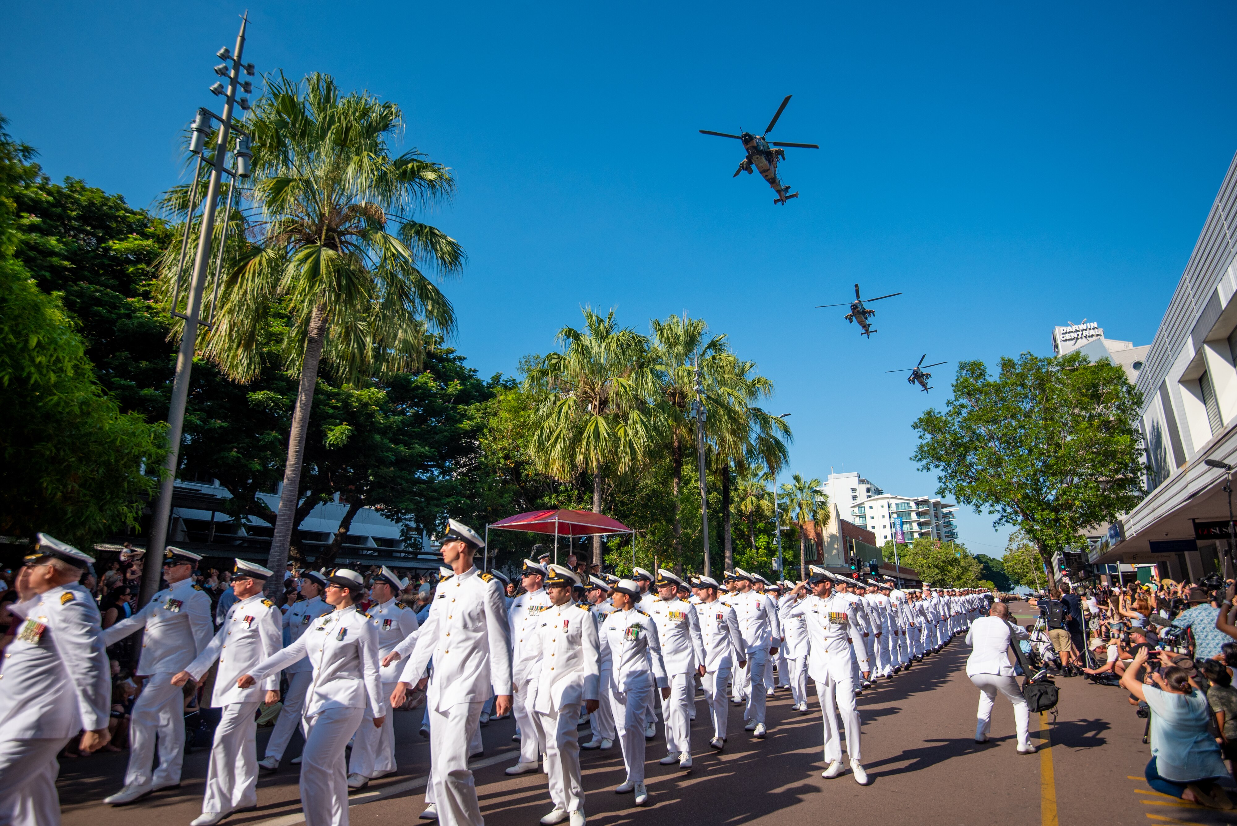 Anzac Day 2022 in Darwin sees Prime Minister Scott Morrison, deputy