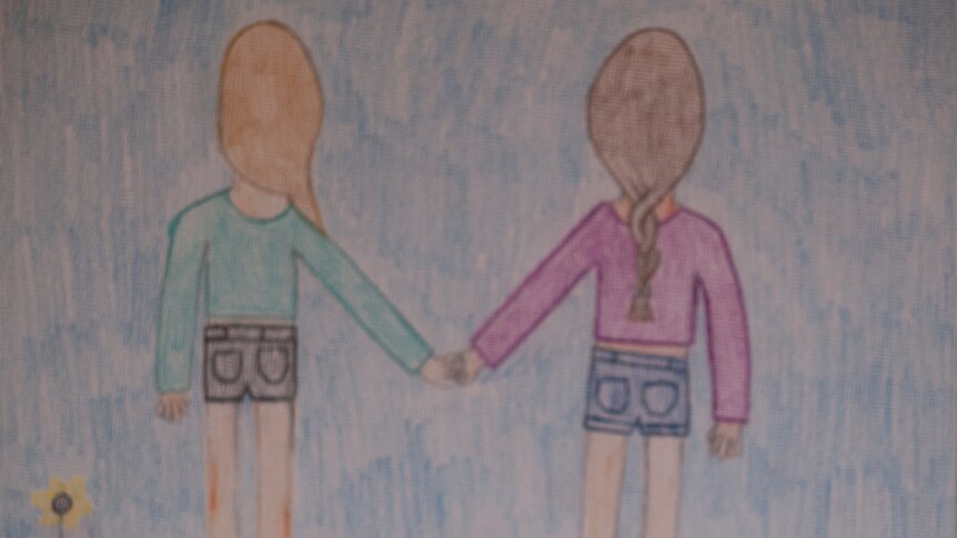 Best Friends by Year 7 Angaston Primary School student Chloe Pollack.