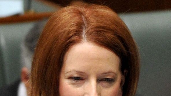 Prime Minister Julia Gillard speaks during House of Representatives Question Time