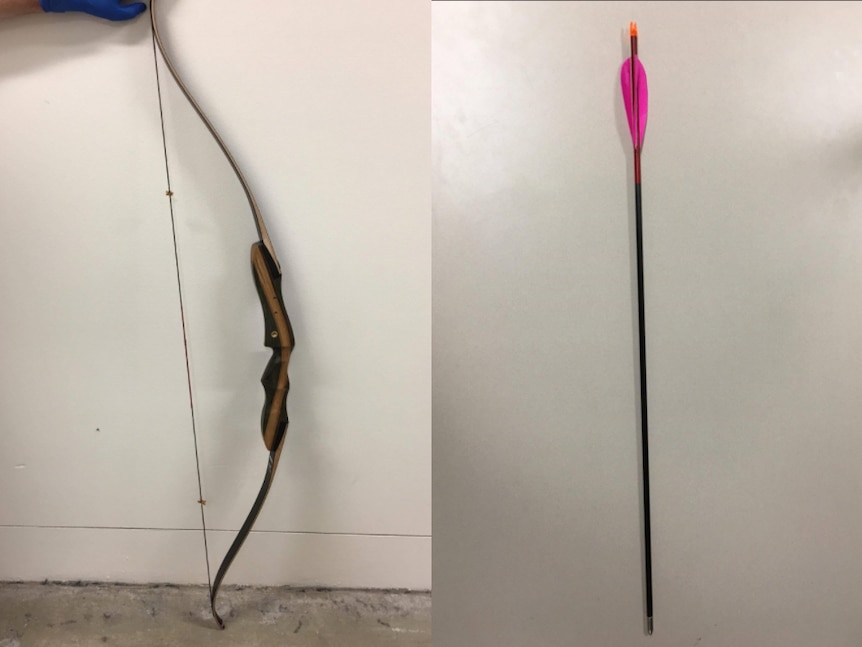 Bow from home intruder shooting