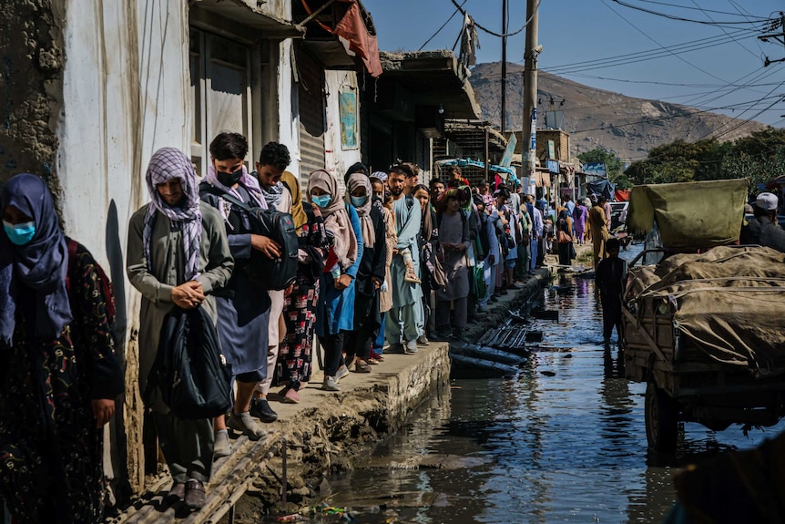 Afghan refugees