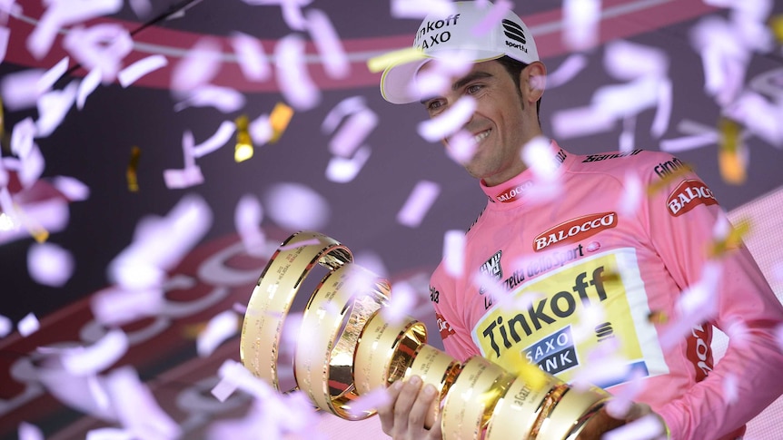 Contador wins Giro d'Italia