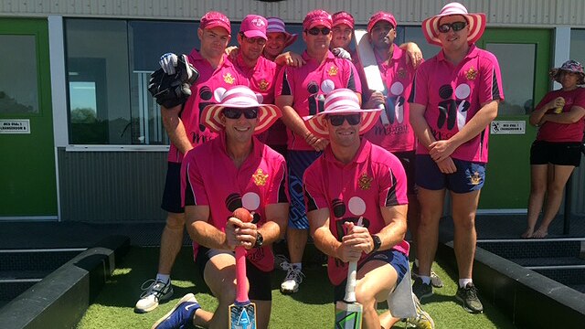 Pink Stumps Day is a chance for teams to raise money for the McGrath Foundation.
