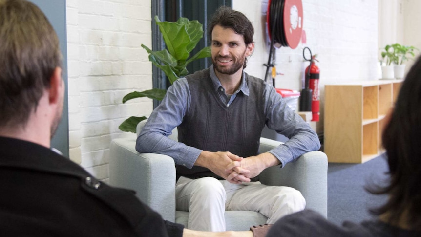 Matt Edwards at the EnergyLab hub