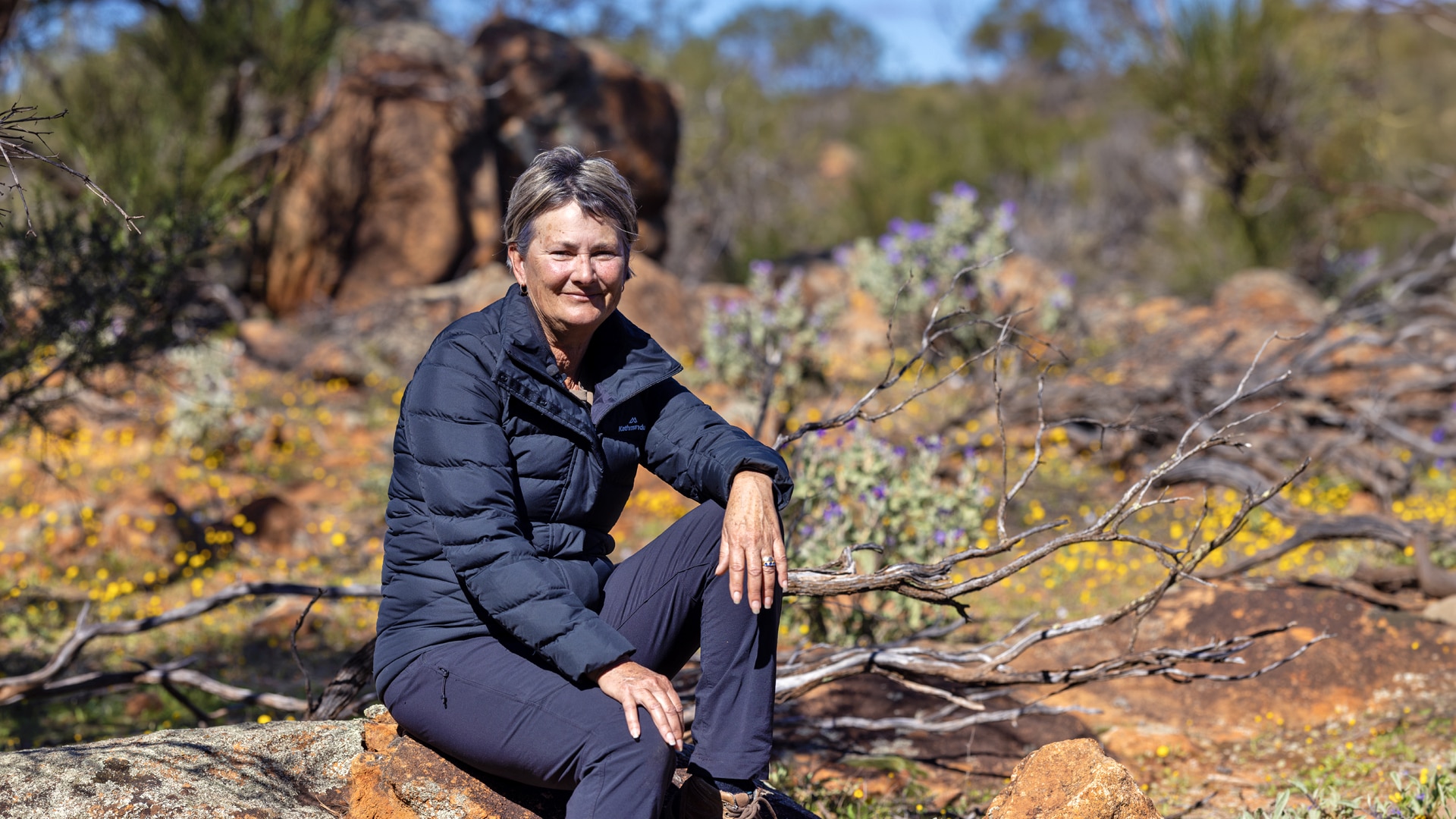 Memory of late partner blooms in sharing wildflowers