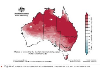 The map shows a large part of Northern Australia in dark red.