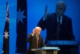 John Howard speaks at the official campaign launch of the Liberal Party