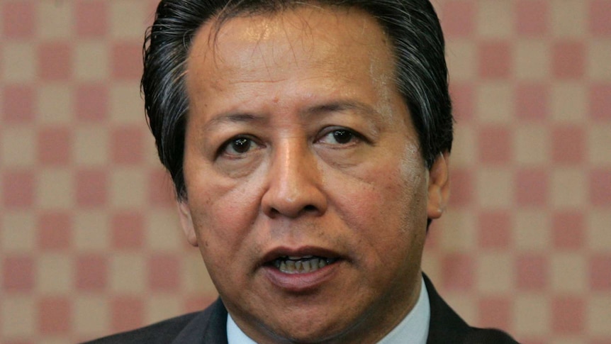 Malaysia's foreign minister Anifah Aman.
