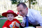 Tony Abbott visits pre-school