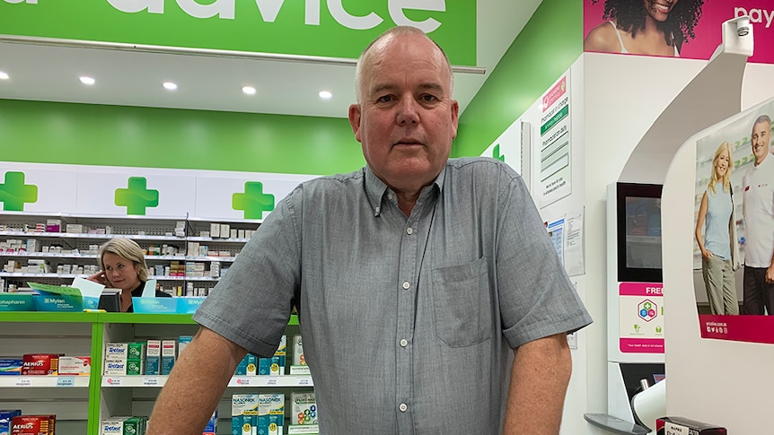 Devonport pharmacist Terry Travers