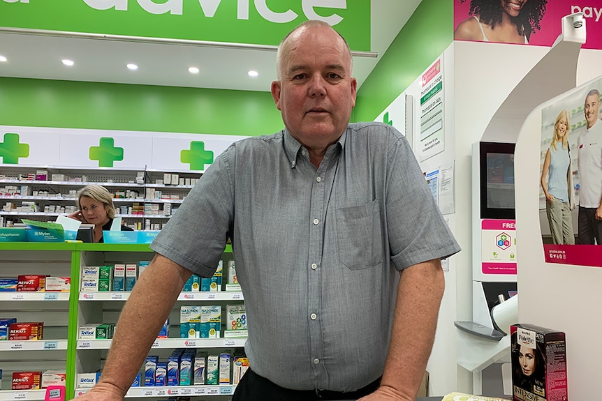 Devonport pharmacist Terry Travers