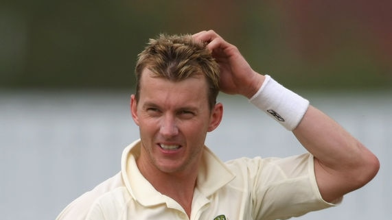 Brett Lee sustained the injury in Australia's warm-up match against the England Lions.