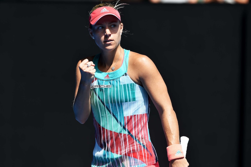 Angelique Kerber at the Australian Open