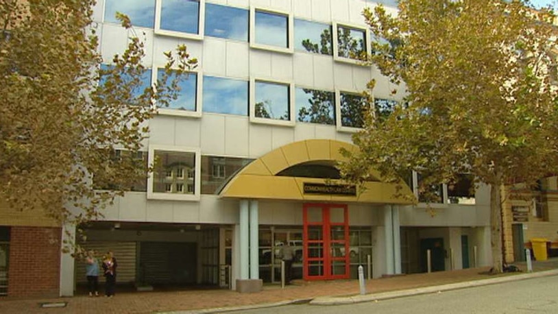Video still of the outside of Newcastle Family Court.