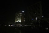 Some lights have been turned on in Adelaide after the blackout.