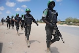 Al-Qaeda-linked militants storm an African Union base in Somalia on January 15, 2016.