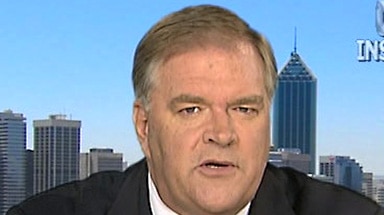 Point of difference: Mr Beazley says Australia is sinking into debt. [File photo]