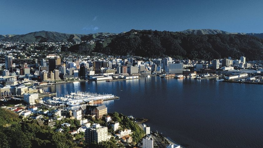 The New Zealand capital Wellington