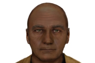 A computer generated-image of a man police wish to speak to over a sexual assault on a Melbourne tram.